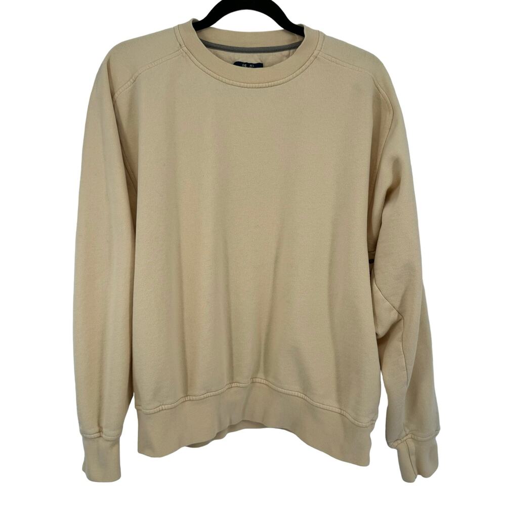 Vintage Willis Geiger Outfitters Crew Neck Pullover Sweatshirt Yellow S‎ Baggy